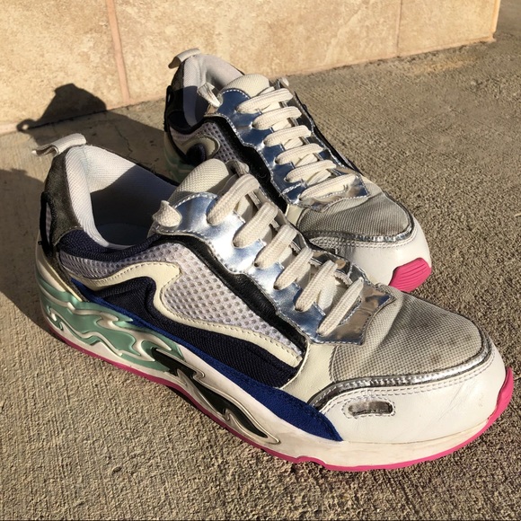 *updated*removed stains**Sandro flame sneakers - Picture 3 of 6